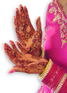 que guapa est&agrave; la tia con el rosa